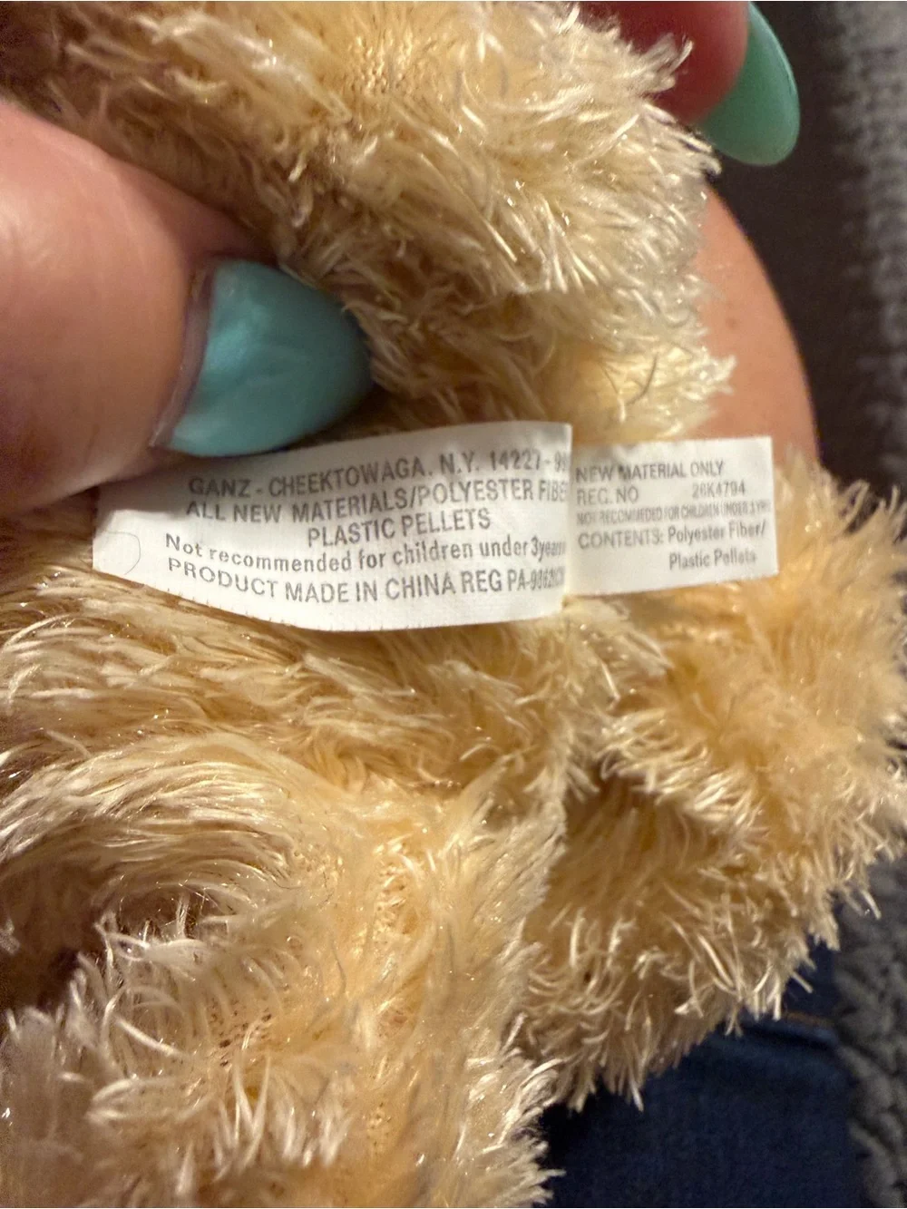 Ganz Webkinz Classic Pug Plush Dog - Pre-Owned H 6768